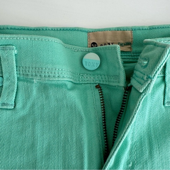 Roxy green denim shorts - Picture 2 of 4